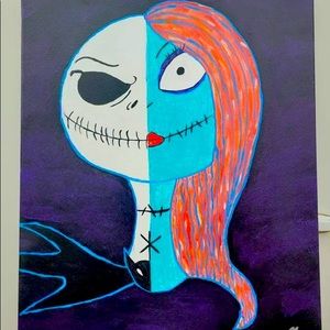 “My Better Half” hand painted 16X20 acrylic on canvas